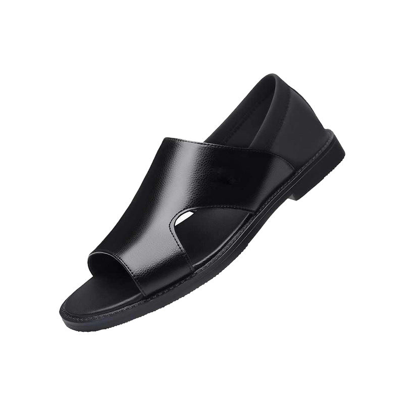 Sandalias de cuero ligeras para hombre