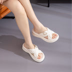 Zapatillas antideslizantes gruesas 【EVA -antiolor】