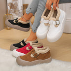 Zapatos de Invierno para Mujer con Forro Afelpado