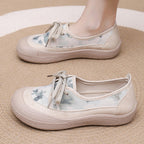 Zapatos planos de empeine bajo