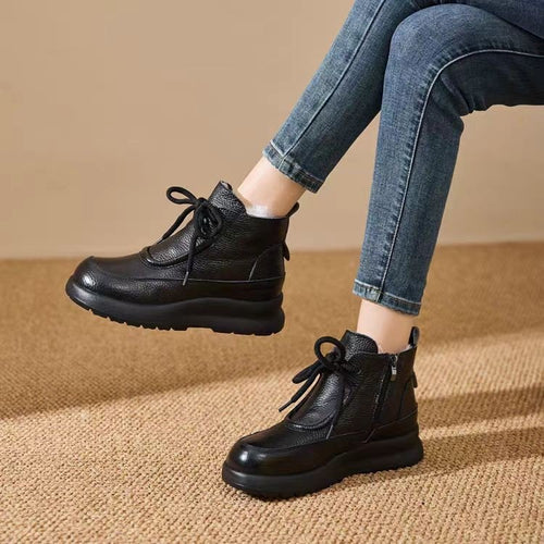 Botines Ligeros con Suela Gruesa