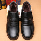 Botas de cuero cálidas para hombre (cuero genuino)