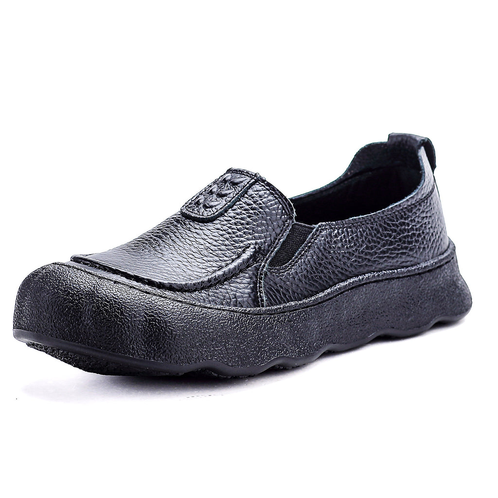 Zapatos de suela blanda 100% de cuero genuino