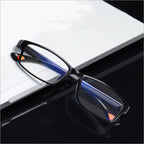 Gafas de lectura con zoom inteligente y automático con luz azul