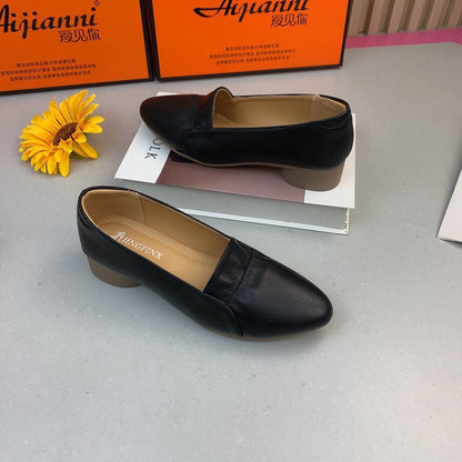 Zapatos clásicos de piel con punta