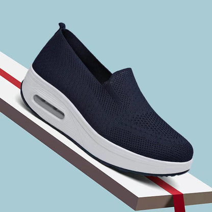 Zapatos de malla transpirable de color sólido 2025