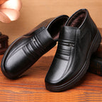 Botas de cuero cálidas para hombre (cuero genuino)