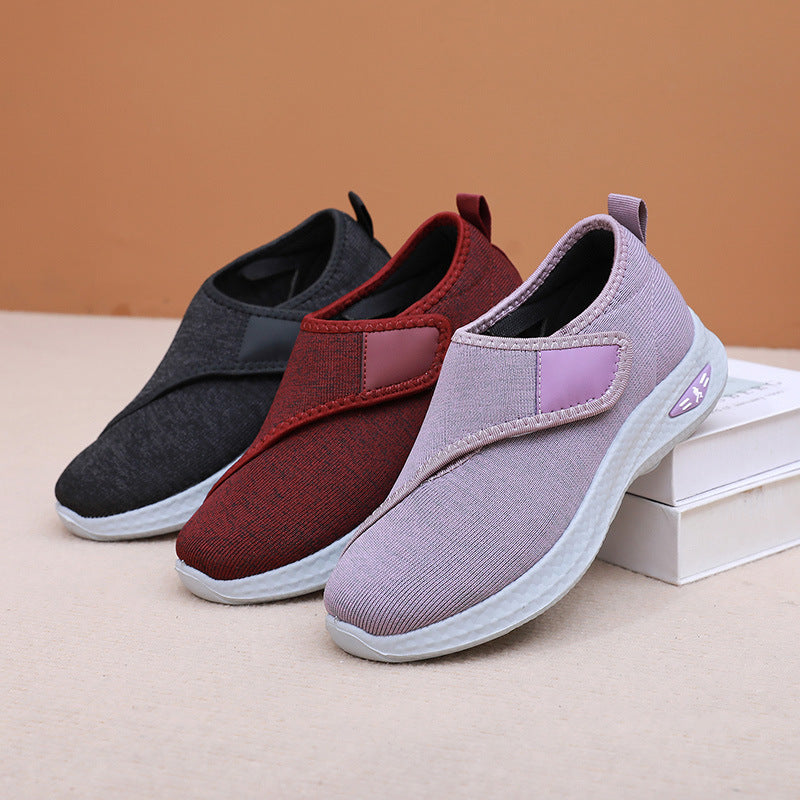 Zapatillas de tenis con plataforma y velcro