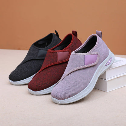 Zapatillas de tenis con plataforma y velcro