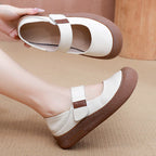 Zapatos cuero vacuno vintage hechos a mano