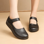 Zapatos de madre de piel de vacuno de primera capa