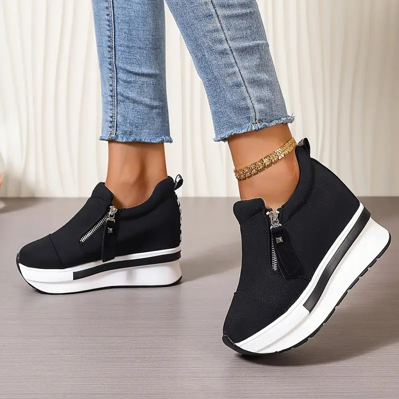 Tenis de Cuña para Mujer Ligeros y Cómodos