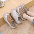 Zapatos de plataforma con punta redonda