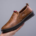 Mocasines cosidos