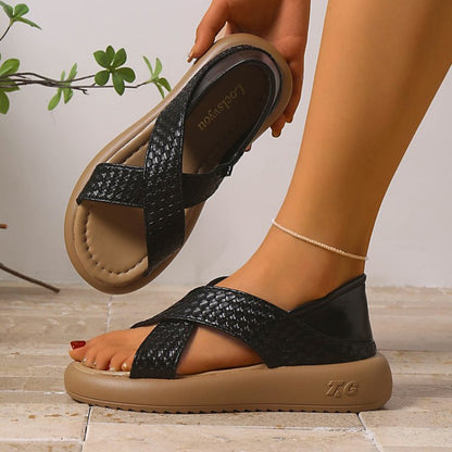 Sandalias de plataforma versátiles