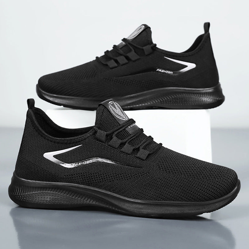 Zapatillas de correr de malla de otoño