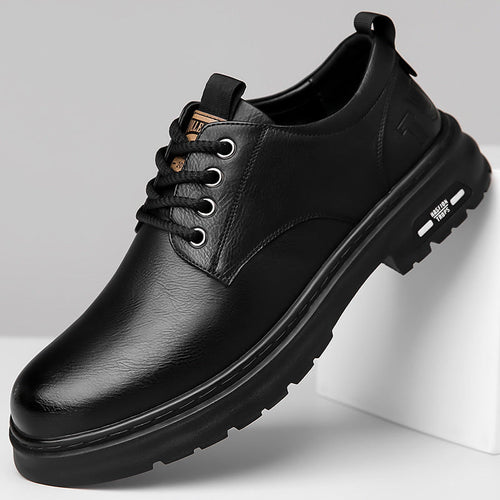 Botas Martin hombre 2025 nuevo modelo negro calzado inglés botas casuales para hombre versátiles con corte alto y medio moda