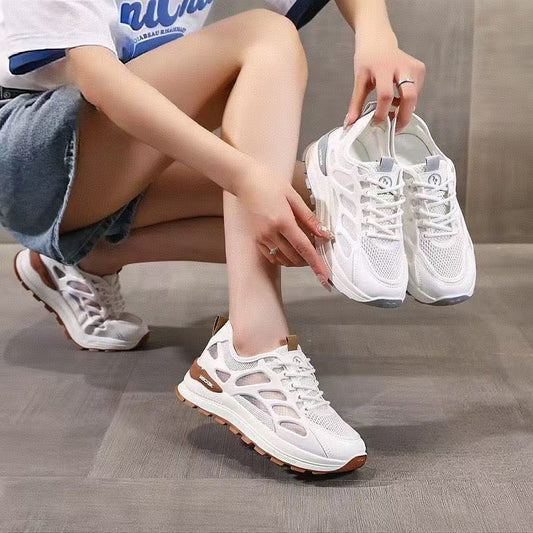 Zapatos casuales correctivos de malla fina