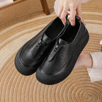 Zapatos de cuero vacuno estilo vintage para mujer