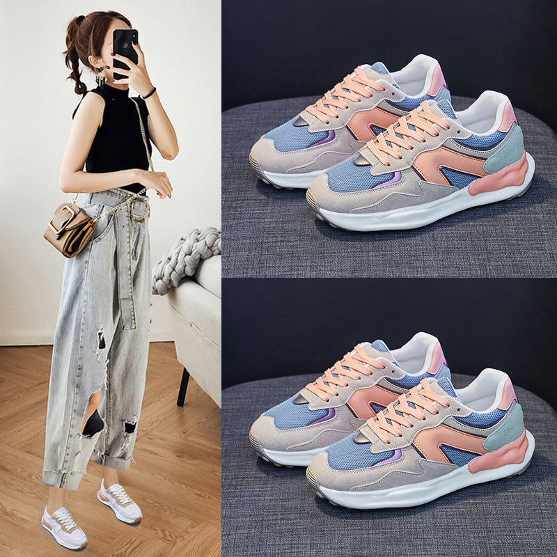 2025 nuevos zapatos deportivos casuales elásticos