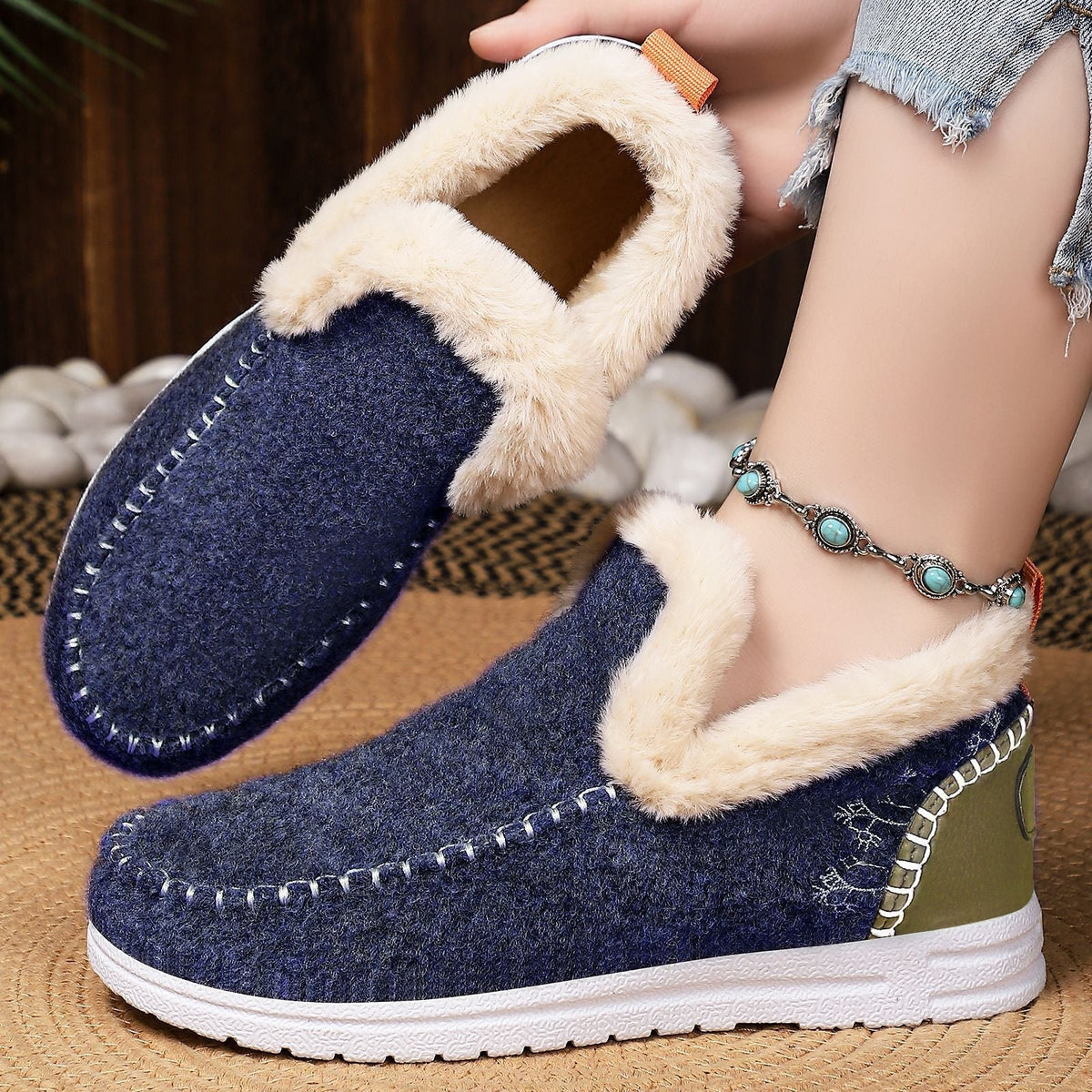 Botas de algodón cálidas de invierno