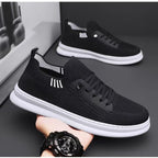 Zapatos casuales transpirables de suela blanda para hombre