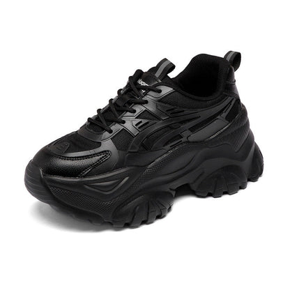 Zapatos casuales retro con aumento de altura