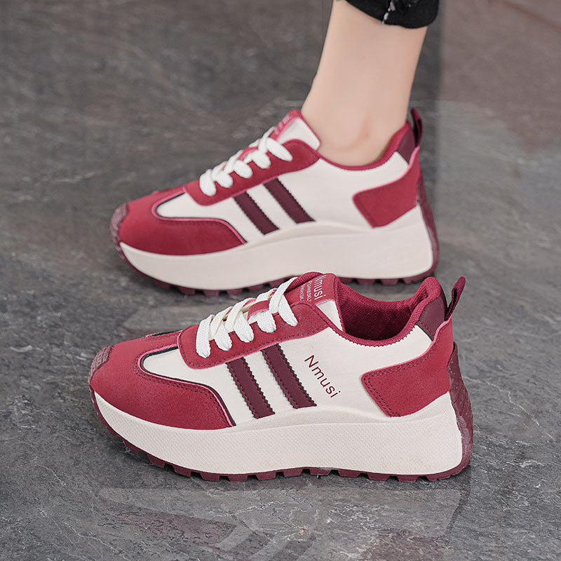 Zapatos casuales con plataforma correctiva