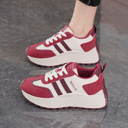 Zapatos casuales con plataforma correctiva