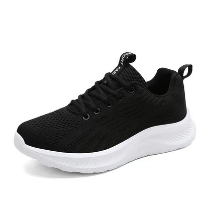 Zapatillas deportivas casuales Flyknit de suela blanda