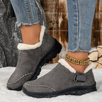 Zapatos ortopédicos térmicos con forro de felpa