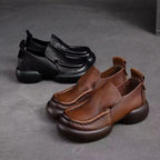 Zapatos de Piel Suaves y Versátiles