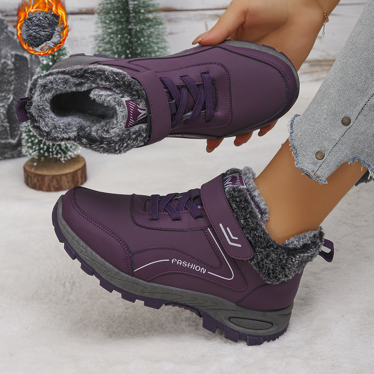 Tenis Deportivos de Invierno para Mujer