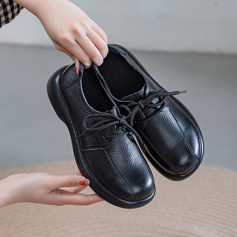 Zapatos 100% cuero natural, textura súper suave