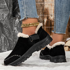 Zapatos ortopédicos térmicos con forro de felpa