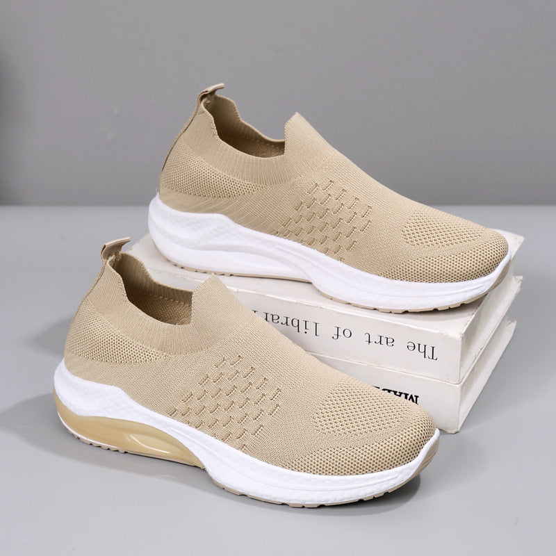 Zapatos cómodos de malla con suela blanda