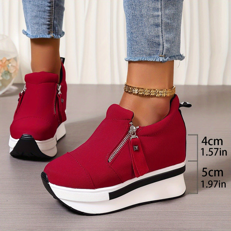 Tenis de Cuña para Mujer Ligeros y Cómodos