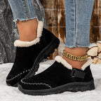 Zapatos ortopédicos térmicos con forro de felpa