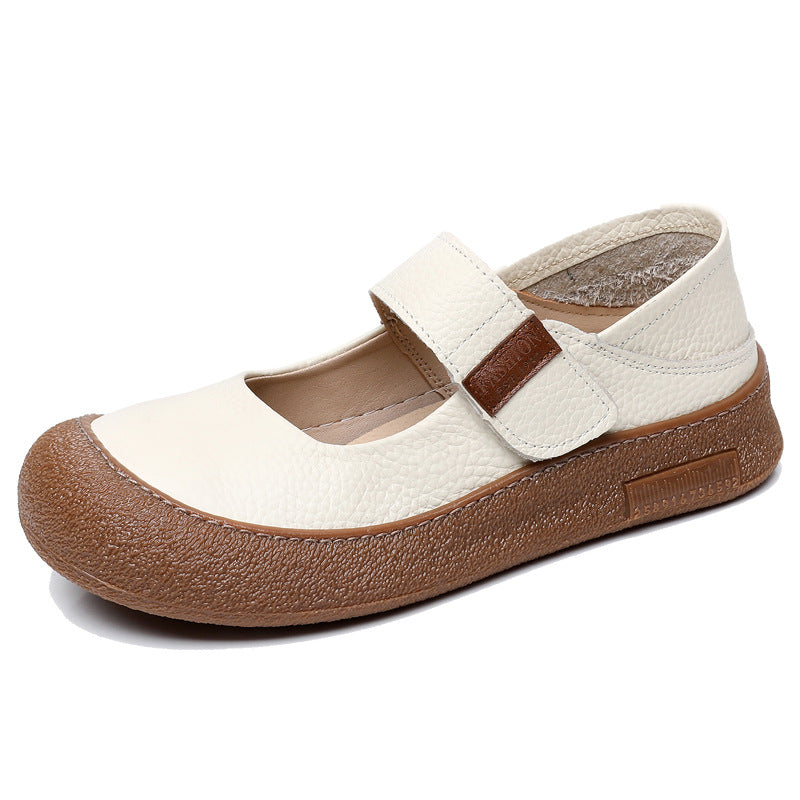 Zapatos cuero vacuno vintage hechos a mano