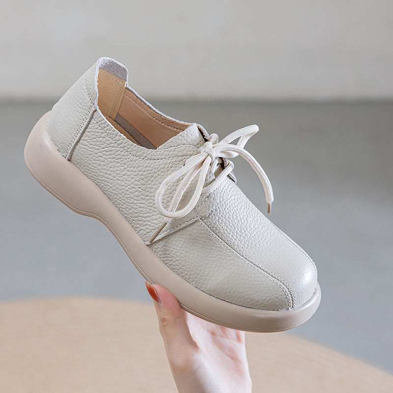 Zapatos 100% cuero natural, textura súper suave