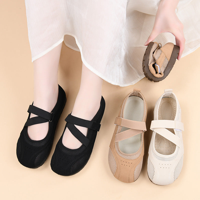 Zapatos planos tipo ballet de estilo casual
