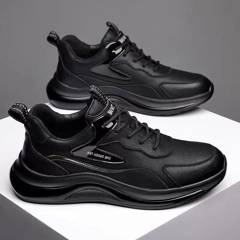 Zapatillas deportivas informales de cuero