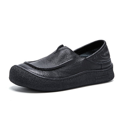Zapatos casuales de cuero 100% genuino
