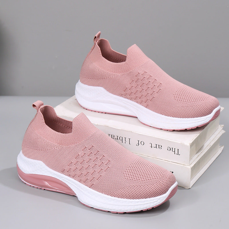 Zapatos cómodos de malla con suela blanda