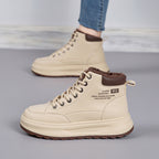 Bota de nieve impermeable de caña alta antideslizante