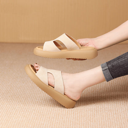 Sandalias ligeras de suela blanda