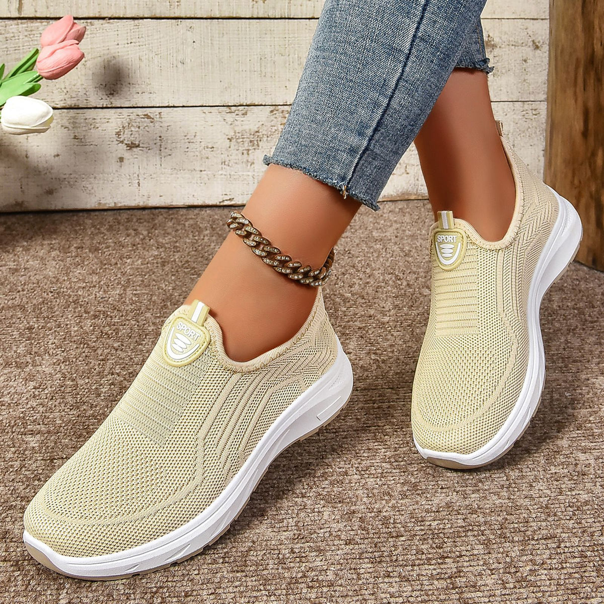 Zapatillas sin cordones