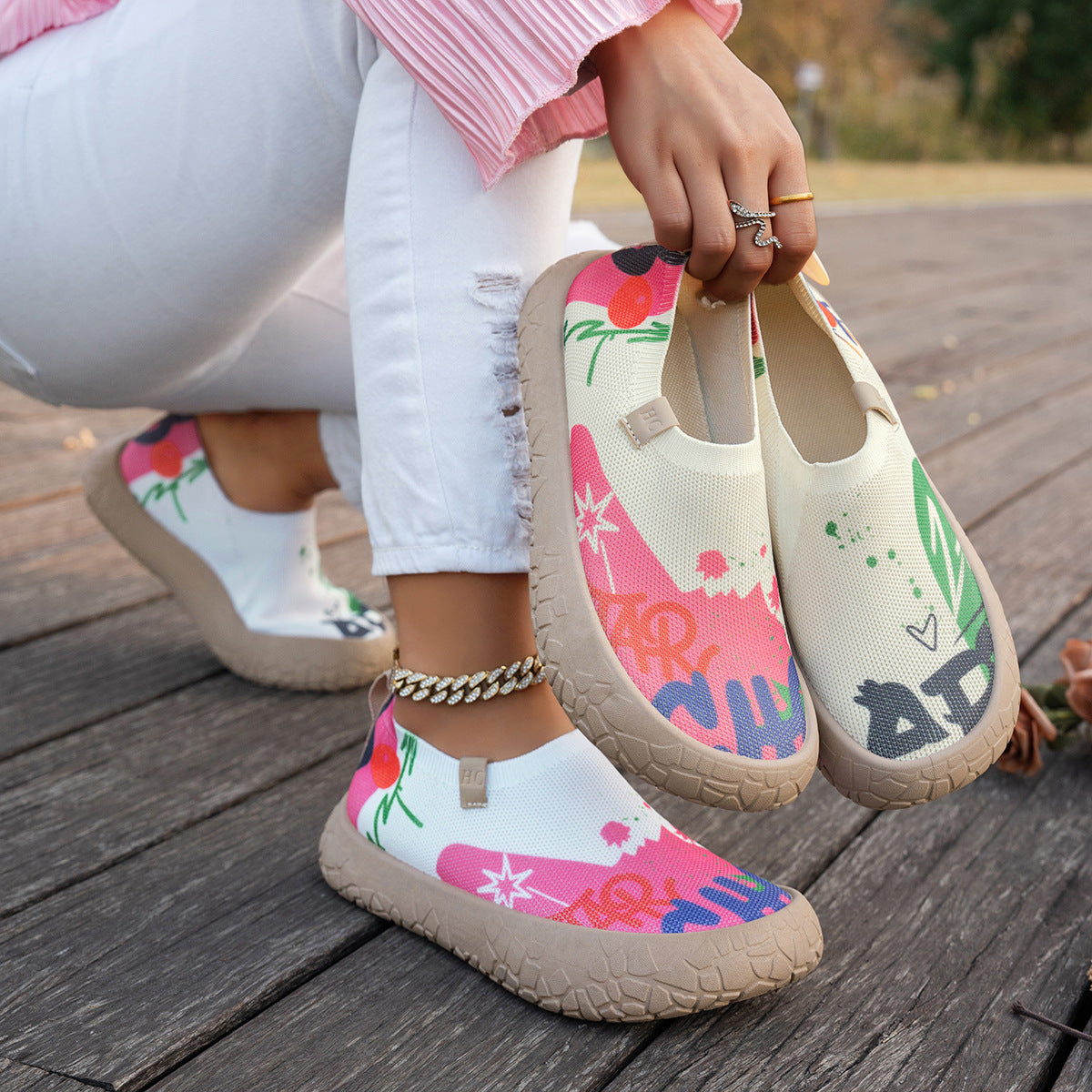 Tenis Mujer Coloridos y Cómodos