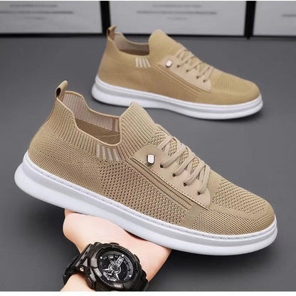 Zapatos casuales transpirables de suela blanda para hombre