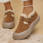 Zapatos de Invierno para Mujer con Forro Afelpado